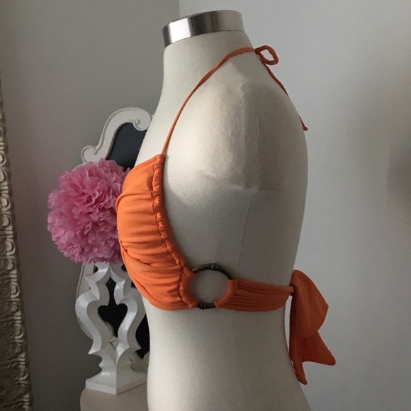 🌺 Lenny / Brazil
Fabulous Orange Halter Style Top - Picture 3 of 6